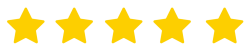 Rated five out of five stars by clients